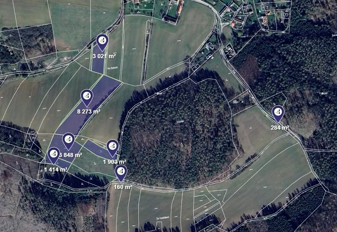 Prodej pole 18903 m²